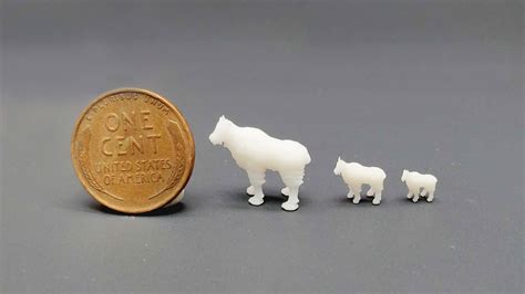 Mountain Goat Pack 964 — All Scale Miniatures