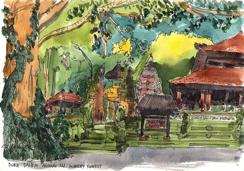 All The Sketches From My Bali Sketching Trip 2014 Parka Blogs