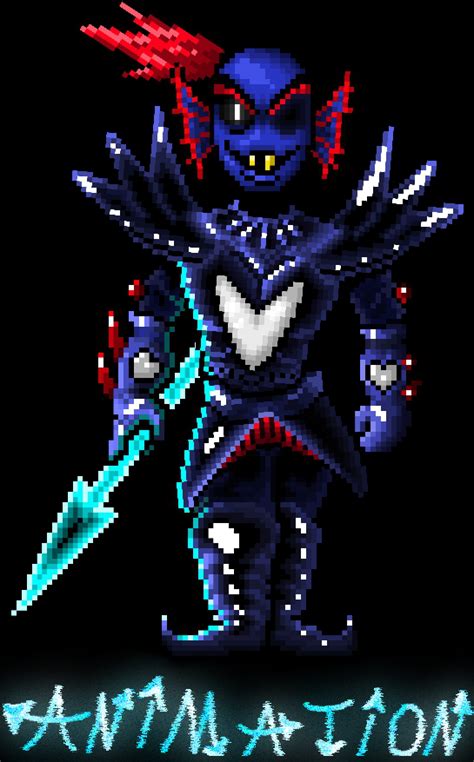 Undyne The Undying Colored Sprite Colored By Me How Is It Undertale My Xxx Hot Girl