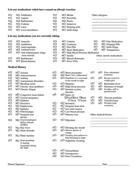 medications   allergic reactions list printable