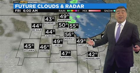 Chicago First Alert Weather Chilly Friday Morning Cbs Chicago