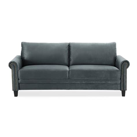 Lifestyle Solutions Dark Grey Ashford Collection Sofa ...