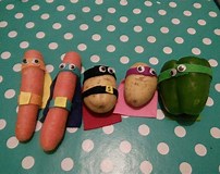Image result for Turn a Real Vegetable into a Super Vegetable