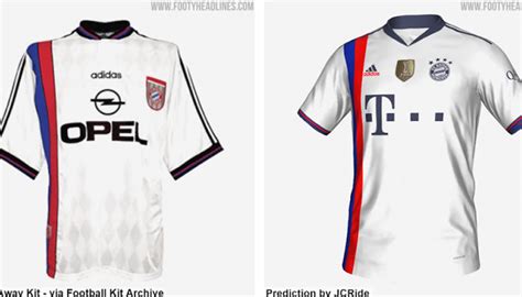 In den jahren 1994 und 1995 liefen die spieler des fc arsenal in einem ähnlichen trikot auf. Fc Bayern München Trikot 2021/22