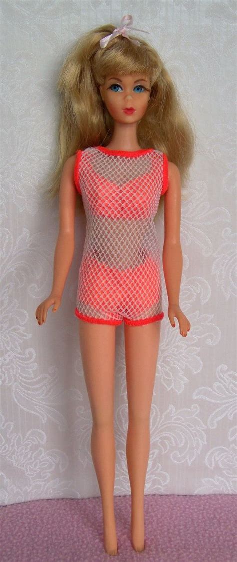 Twist N Turn Barbie In Original Swimsuit Vintage Barbie Dolls