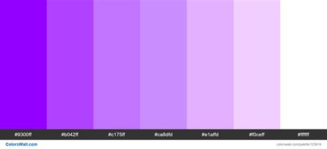 Purple Fade Colors Palette Colorswall
