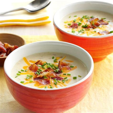Slow Cooked Loaded Potato Soup Recipe How To Make It