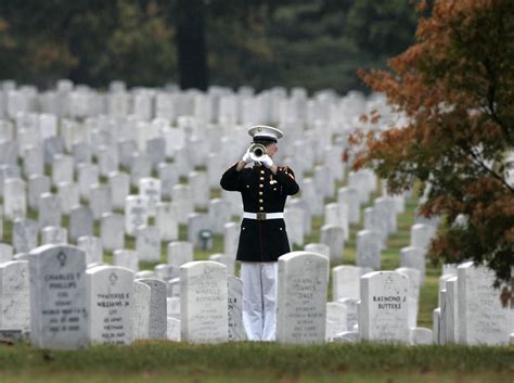 Us Military Arlington National Cemetery And The National Guard The