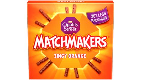 Nestle Quality Street Matchmakers Zingy Orange Brits R Us