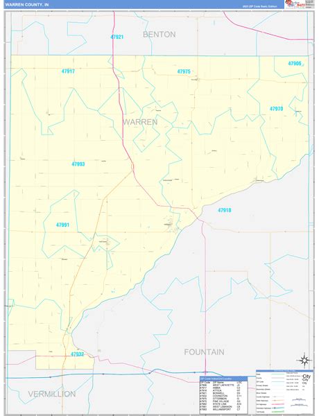 Maps Of Warren County Indiana