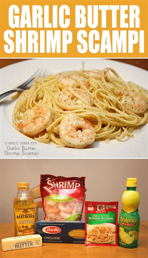Need an awesome copycat red lobster shrimp scampi recipe? What's Cooking: Garlic Butter Shrimp Scampi + GIVEAWAY ...