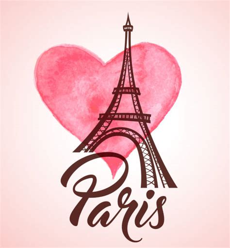 Best Eiffel Tower Love Illustrations Royalty Free Vector Graphics