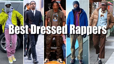 best dressed rappers of 2022 fashion in rap youtube