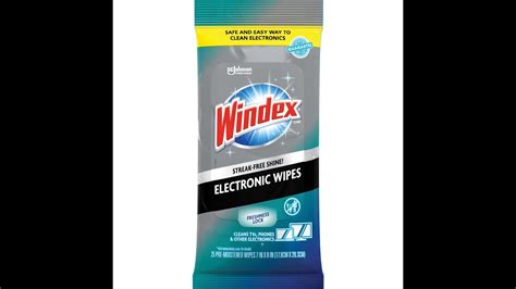 Windex Electronic Wipes Youtube