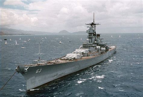 Historic Uss Missouri Battleship Undergoing Renovations Preparing For