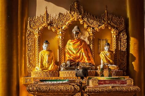 Premium Photo Buddha Statues In Burma Sacred Place Tourist Attraction