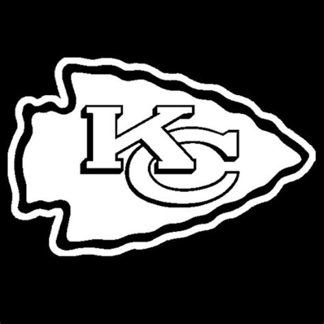 Kansas City Chiefs 8x8 White Team Logo Decal - Fanatics.com