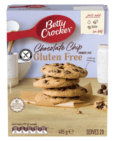 Chocolate Chip Gluten Free Cookie Mix Gluten Free Products Of Australia