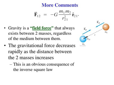 Ppt Sect 5 6 Newtons Universal Law Of Gravitation Powerpoint Presentation Id672812