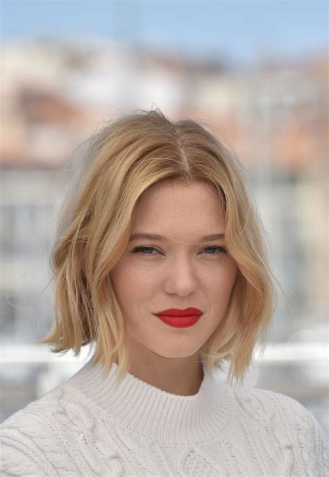 She began her acting career in french cinema, appearing in films such as the last mistress. Lea Seydoux B.o.B - Short Hairstyles Lookbook - StyleBistro
