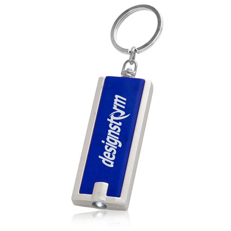 Personalized Rectangle Light Keychains Key01 Discountmugs