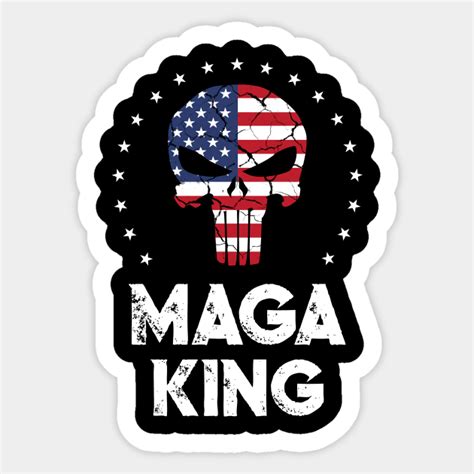 Maga King Proud Ultra Maga Ultra Maga Sticker Teepublic