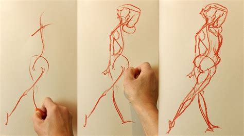Beginner Gesture Drawing Of How To Draw Expressively Through Powerful Exercises Youtube