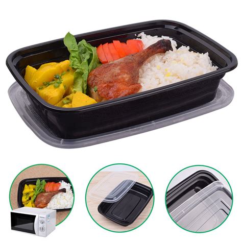 Get free shipping on qualified plastic food storage containers or buy online pick up in store today in the kitchen department. 15Type Takeaway Safe Food Container Meal Storage Microwave ...