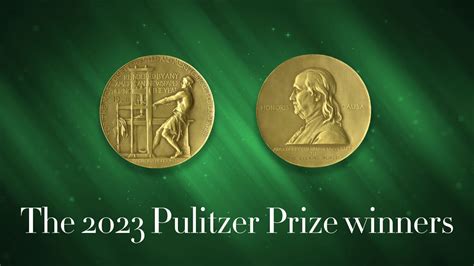 2023 Pulitzer Prizes Announced Check The Complete List Of Winners