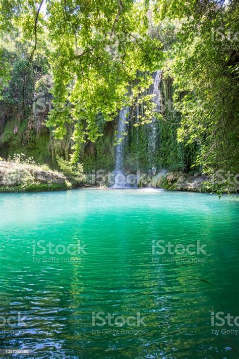 Turkey Antalya Kursunlu Waterfall View Travel Concept Photo Stock Photo