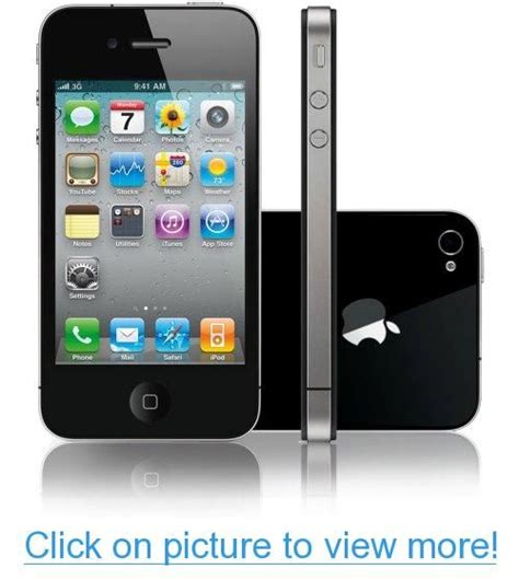 Apple Iphone 4 16gb A1332 Gsm Factory Unlocked No Warranty Black