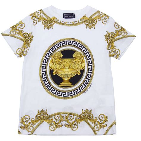 Young Versace Outlet T Shirt Kids Versace Young T Shirt Young