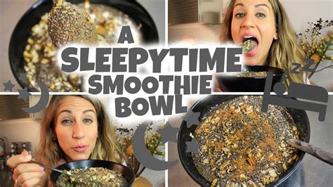 Sleepytime Smoothie ☽ ☽ Smoothie For Sleep Youtube
