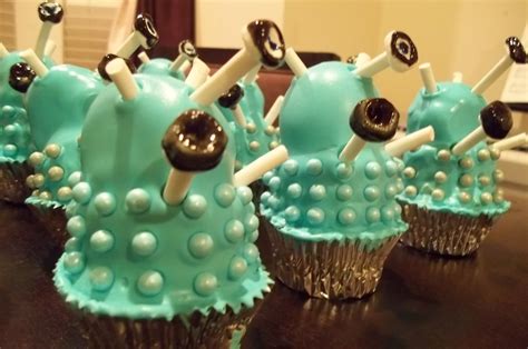 Craft specialty cakes with our tiered cake supplies. doctor who dalek cupcakes dr. who cupcake cake decorating ...