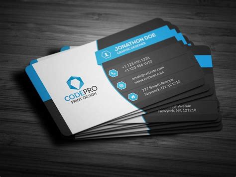 Creative Business Card 18 Examples Illustrator Word Pages