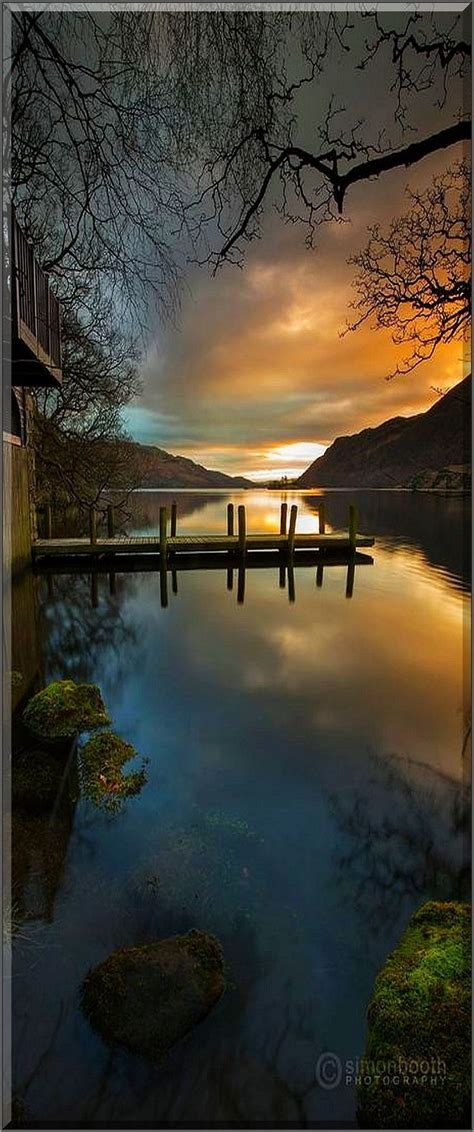 Ullswater Boathouse Lake District National Park Uk England Photo By