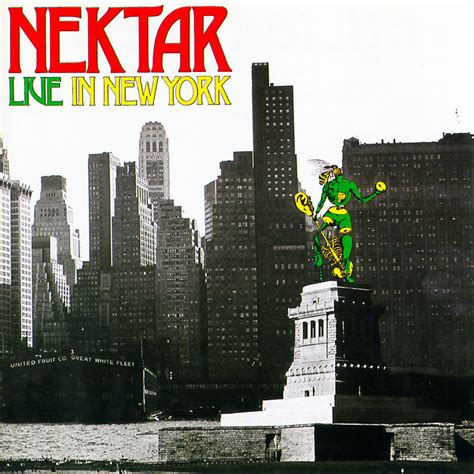 Carátula Frontal De Nektar Live In New York Portada