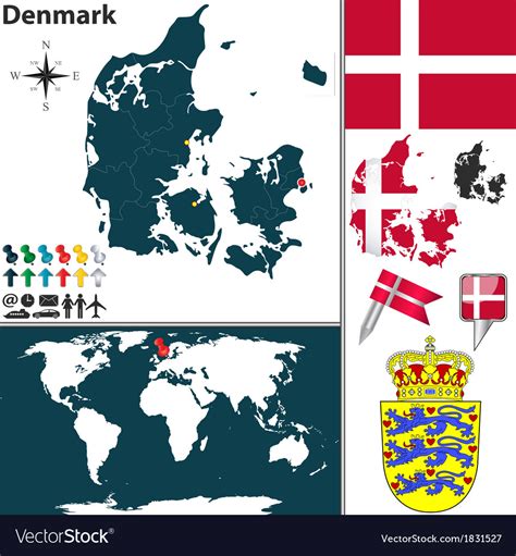 Denmark Location On World Map Mirahs