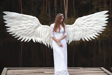 Large Angel Wings Costume Adult Cosplay Costume Women Etsy