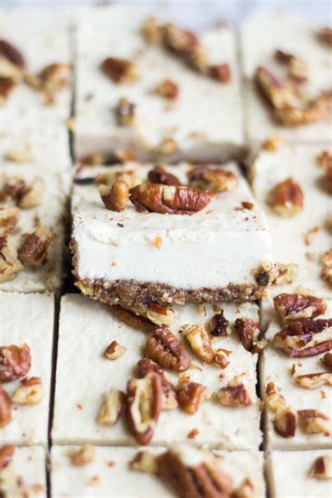 Turtle Vegan Cheesecake Bars What Molly Made