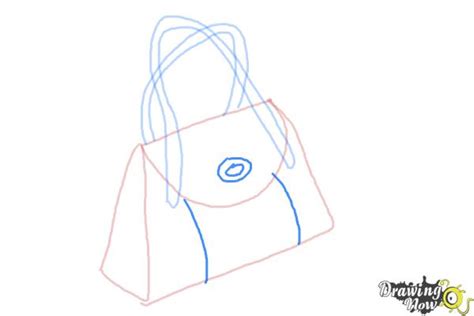 how to draw a purse drawingnow