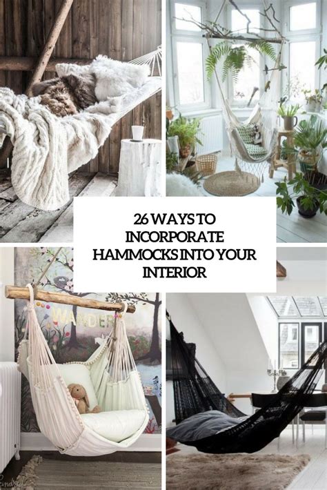 Click here to view our hammock comparison guide. ways to incorporate hammocks into your interiors cove ...