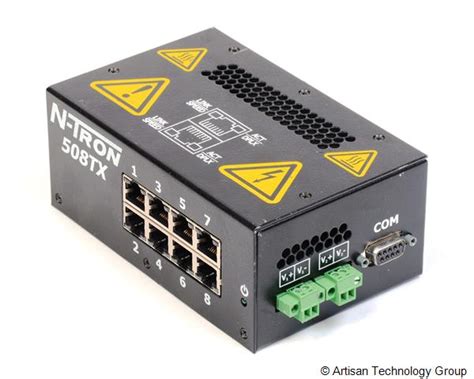 N Tron 508tx 8 Port Ethernet Switch Steuersysteme And Sps Business