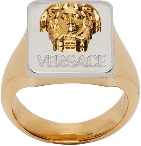 Versace Gold Medusa Ring In 4j080 Gold P Modesens