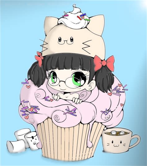 Chibi Cupcake Girl By Epicglomp On Deviantart