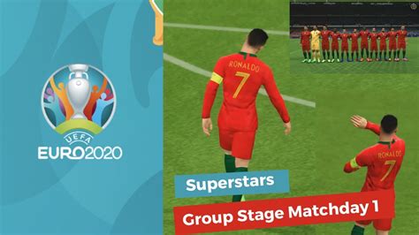 The european championship takes place from 12 june to 12 july 2020 and is being held in 12 different. UEFA EURO 2020 Group Stage Matchday 1 || Pes 2021 Gameplay HD - YouTube