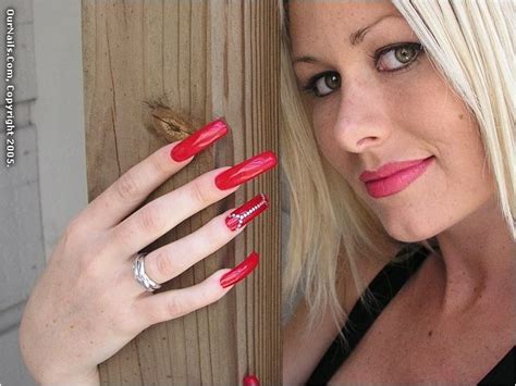 sexynails long red nails sexy nails red nails