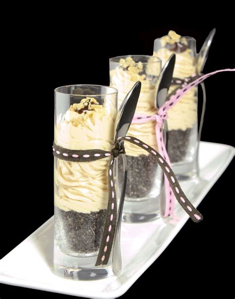 Lining up some shots with your friends at the bar can be a good start to enjoy a tiny dessert full of flavor with these tangy, wonderful, awesome passion fruit cheesecake parfaits. 24 Short and Sweet Shot-Glass Desserts (With images) | Shot glass desserts recipes, Shot glass ...