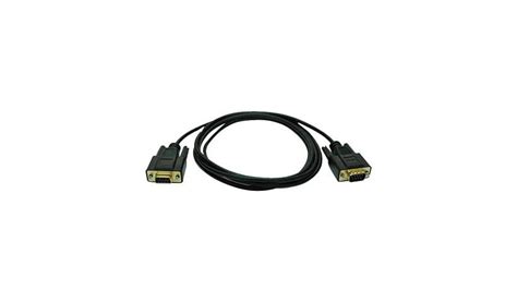 Tripp Lite 6ft Null Modem Serial Db9 Rs232 Cable Adapter Gold Mf 6 Null Modem Cable Db 9
