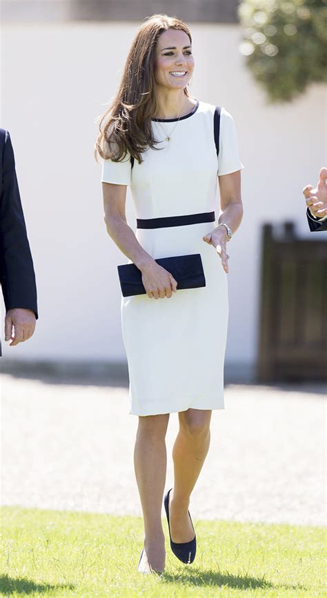 Kate Middleton And The Best Figure Flattering White Dresses — Vogue Vogue